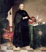 Antonio Carnicero Portrait of Pedro Rodreguez de Campomanes oil on canvas